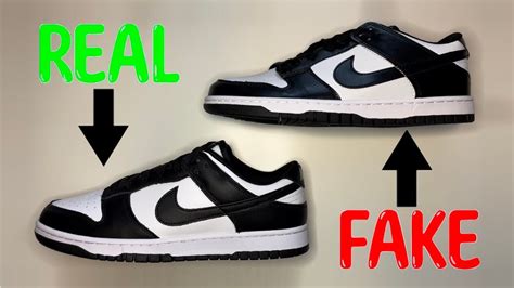 nike dunk low black and white fake|nike low dunks pandas.